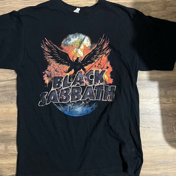 This Is The Beginning Of The End Black Sabbath 2016 Tour Shirt Size Large - Picture 1 of 4